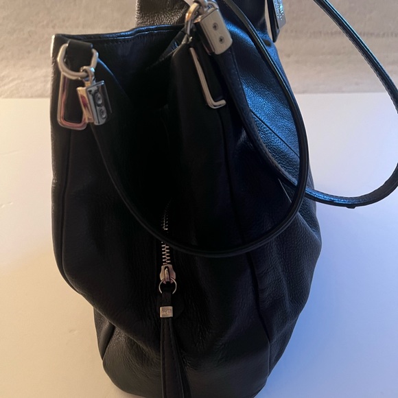 *REDUCED Coach Large Leather 3 compartment Black Purse - Picture 12 of 14